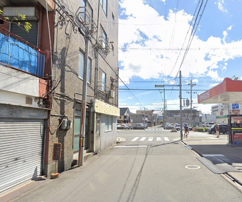前面道路②