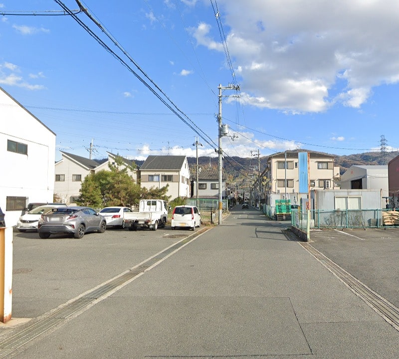 前面道路②