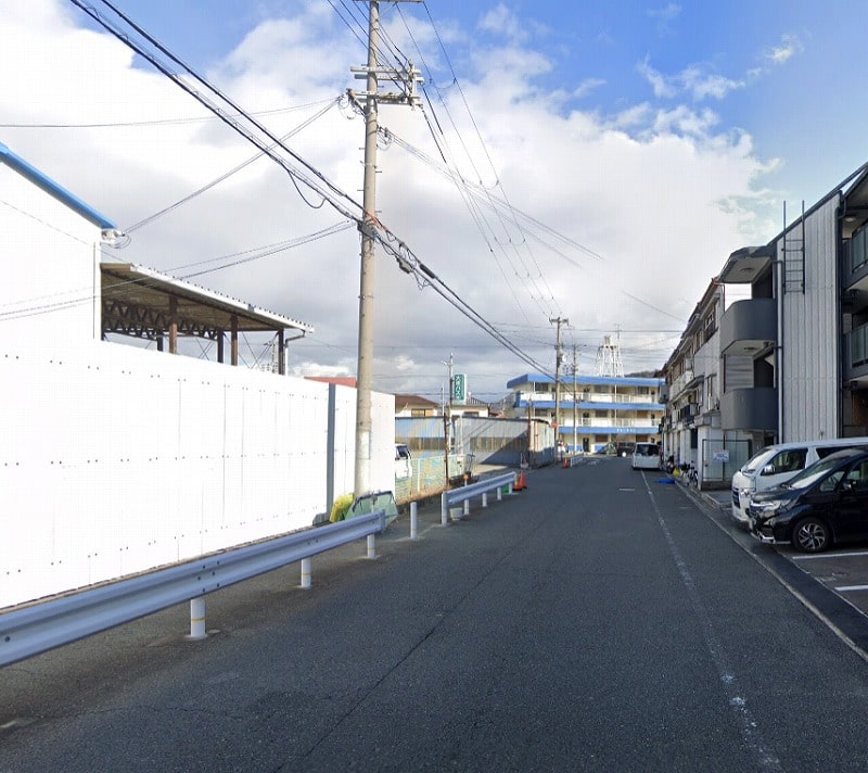 前面道路①