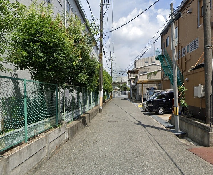 前面道路①