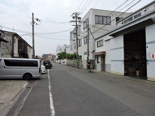 前面道路②
