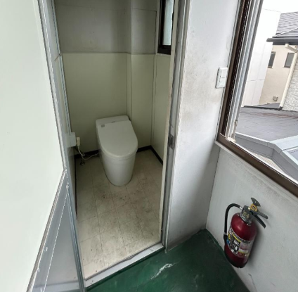 トイレは綺麗で！ウォシュレット付