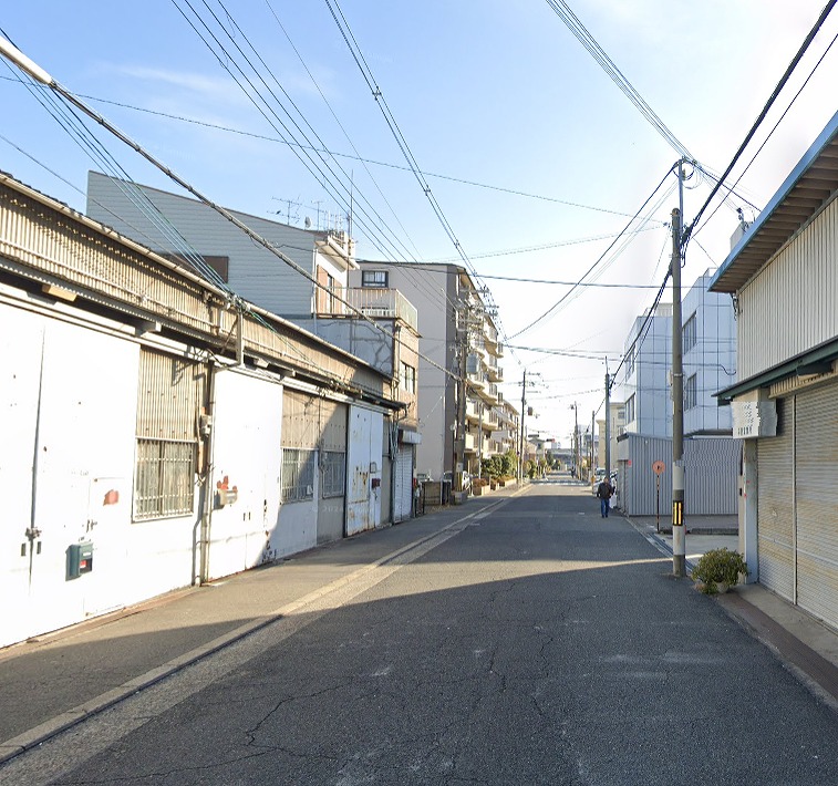 前面道路②