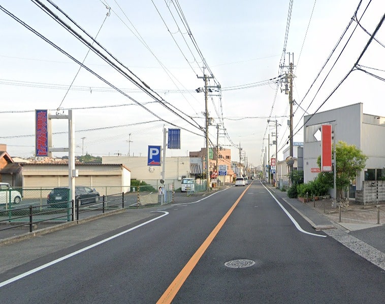 前面道路②