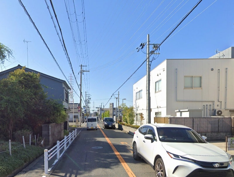 前面道路①