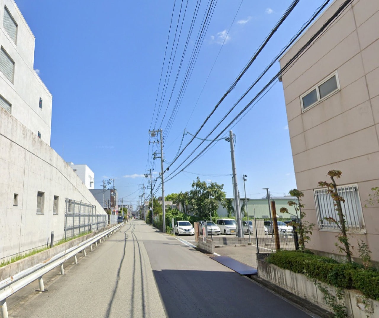 前面道路①
