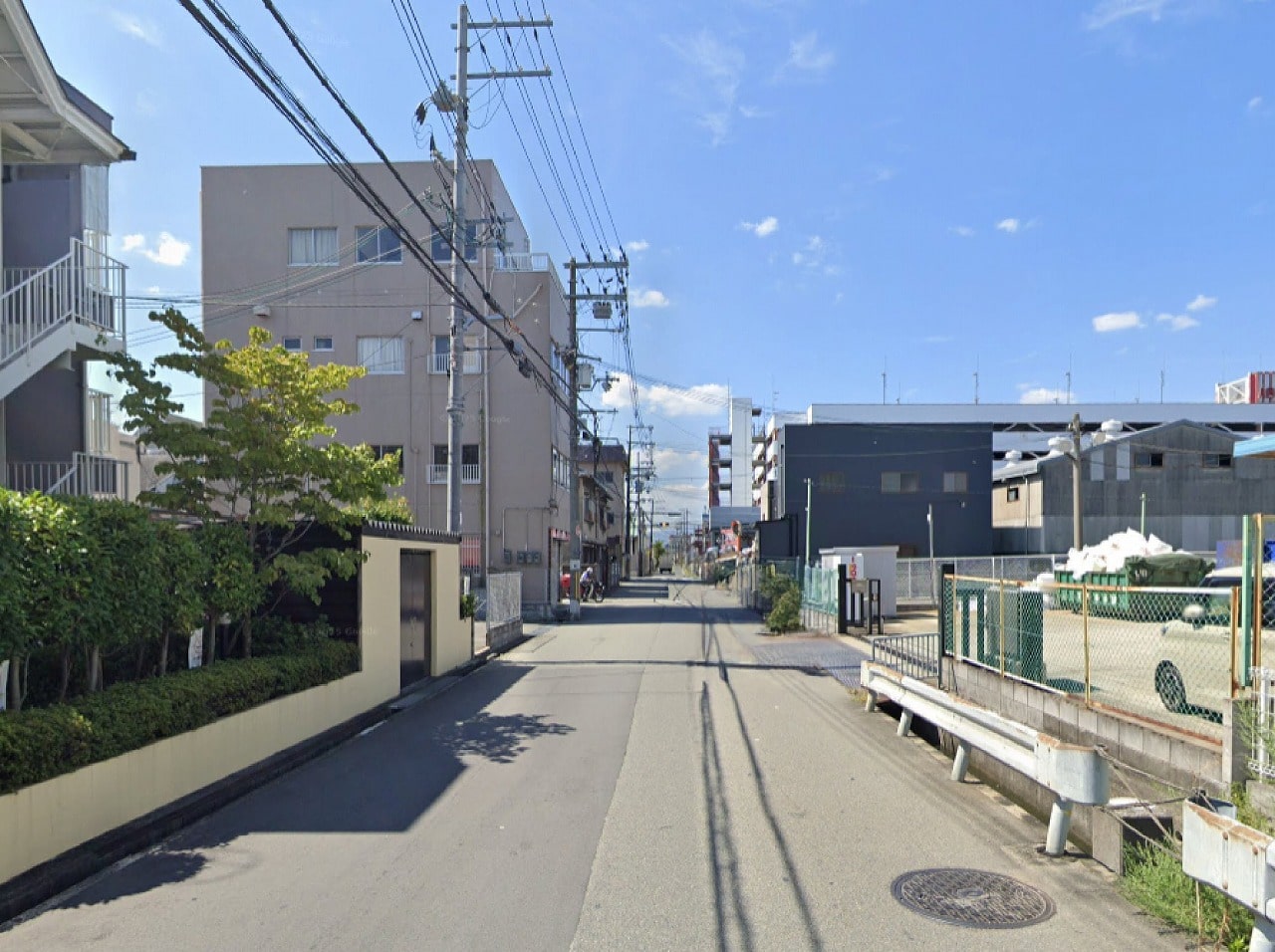 前面道路②