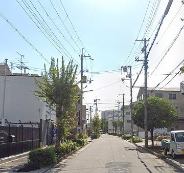 前面道路①