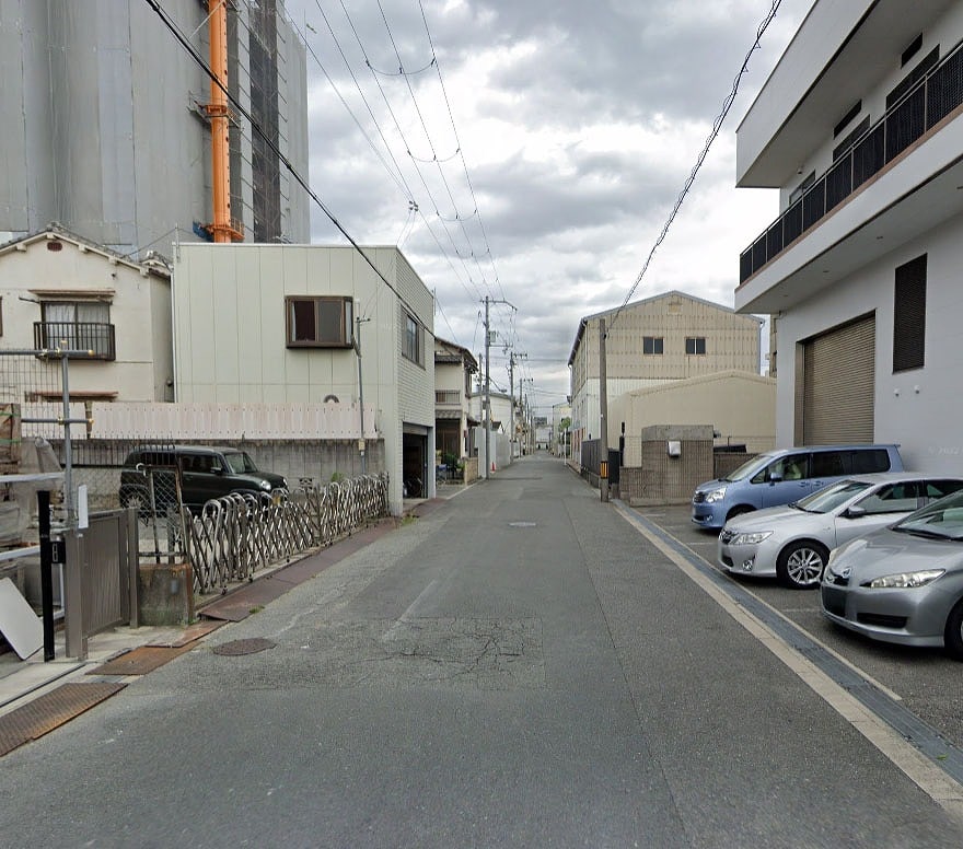 前面道路②