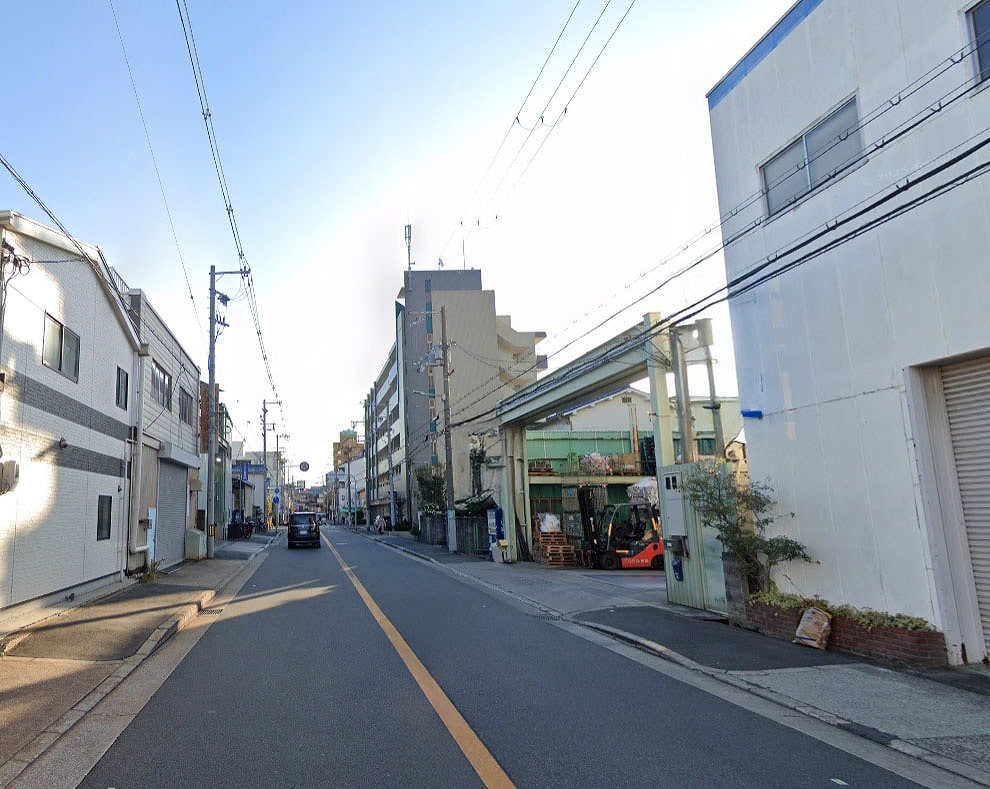 前面道路①