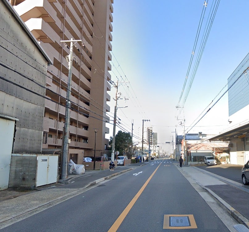 前面道路②