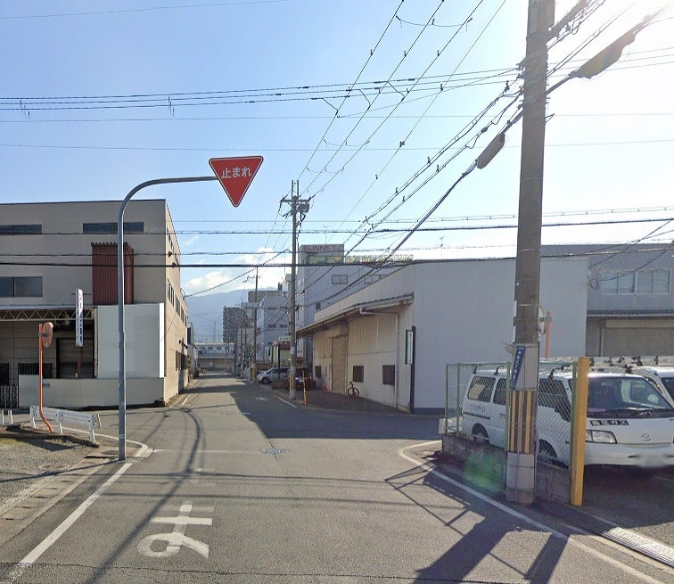 前面道路②
