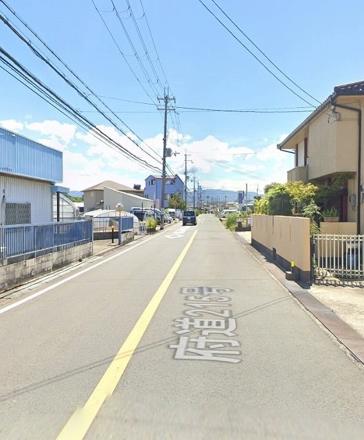 前面道路②