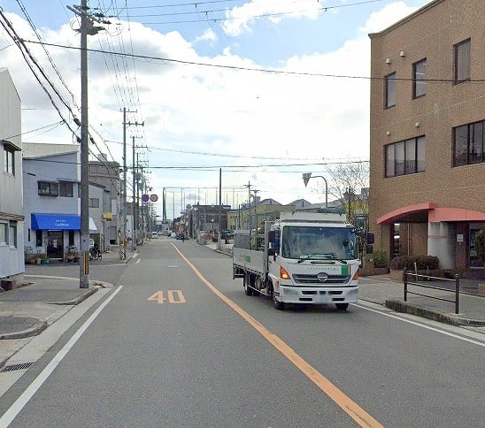 前面道路②