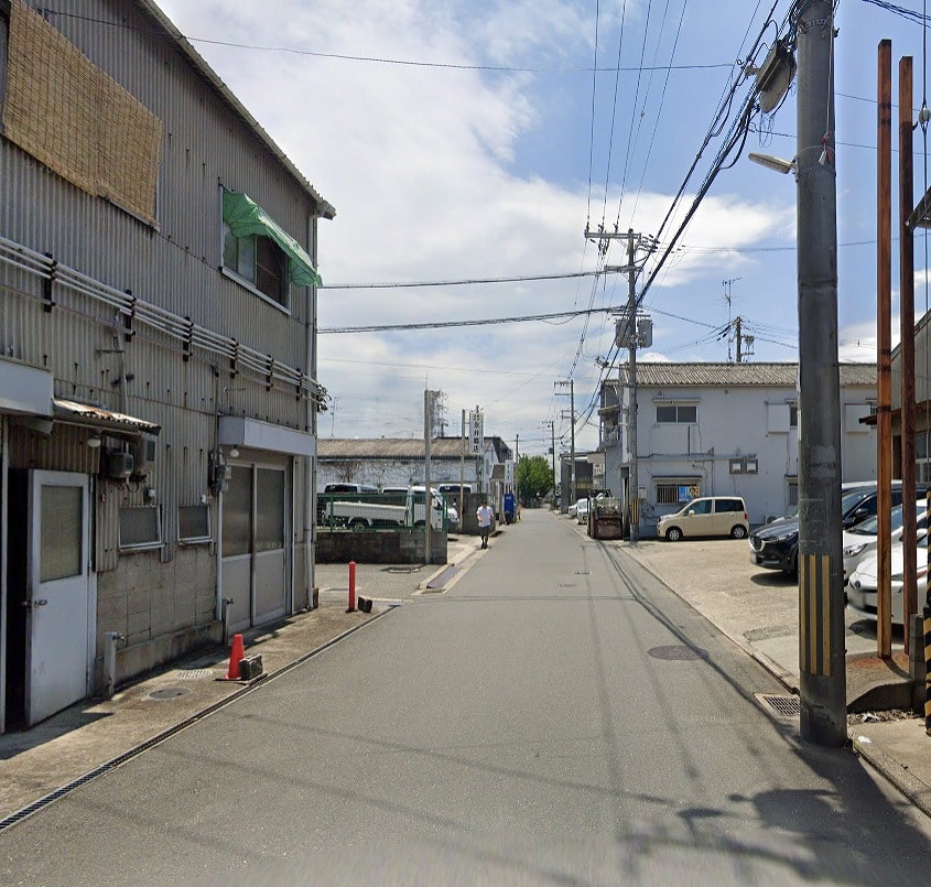 前面道路①