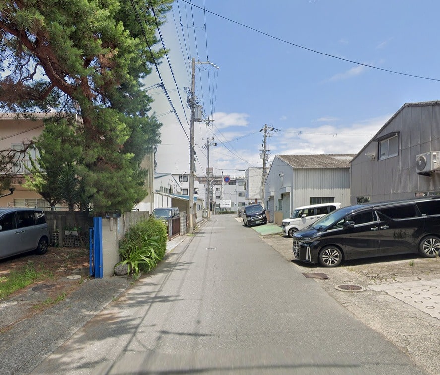 前面道路②