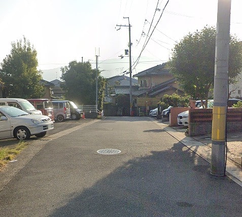 前面道路①