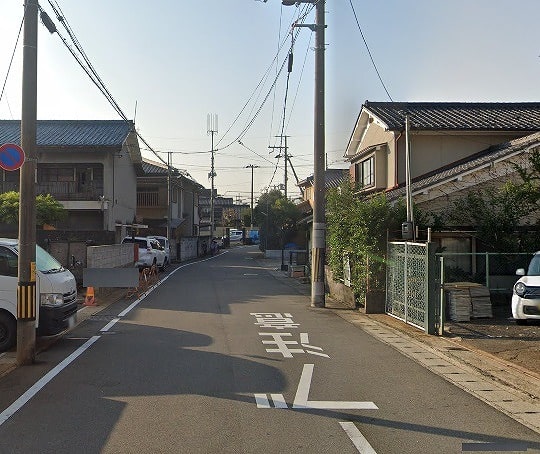 前面道路②