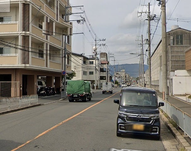 前面道路②