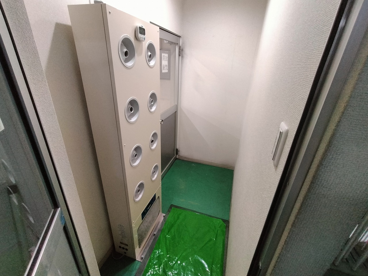 エアシャワーまでもあります！