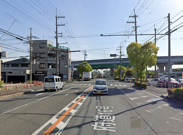 前面道路②