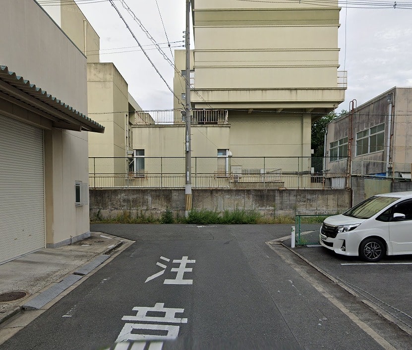 前面道路②