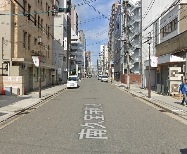 前面道路②