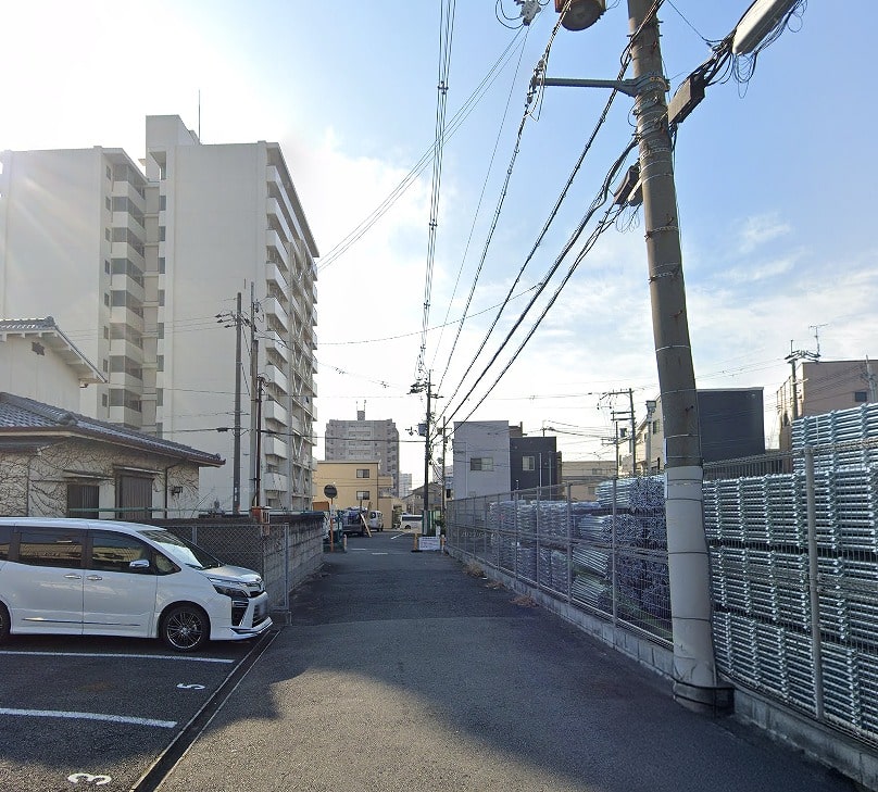共有通路先の前道です！