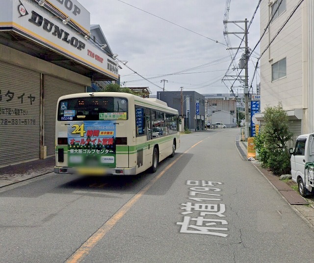 前面道路②
