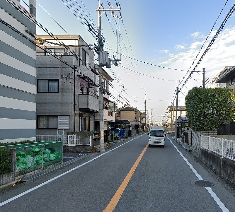 前面道路②