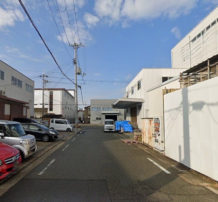 前面道路②