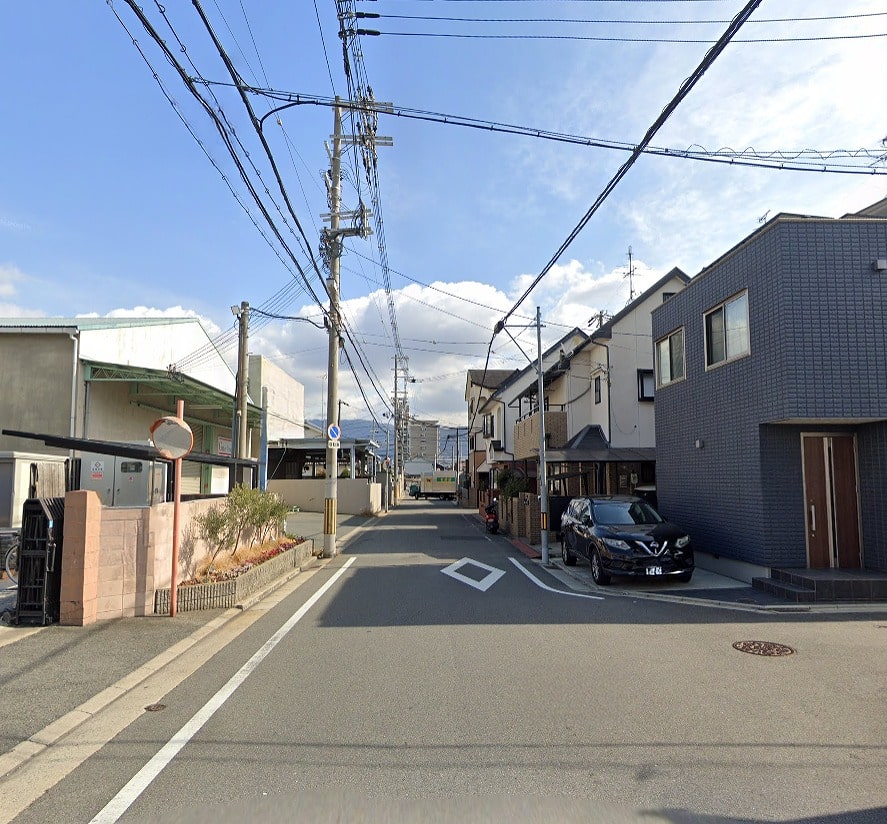 前面道路②