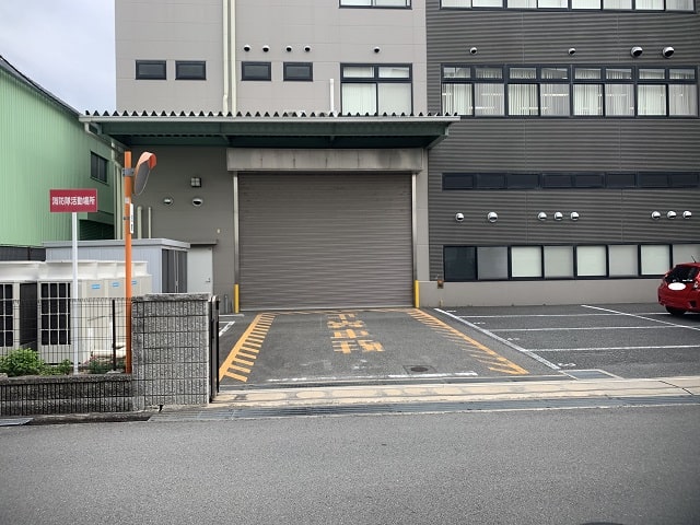 搬入出場所になります。