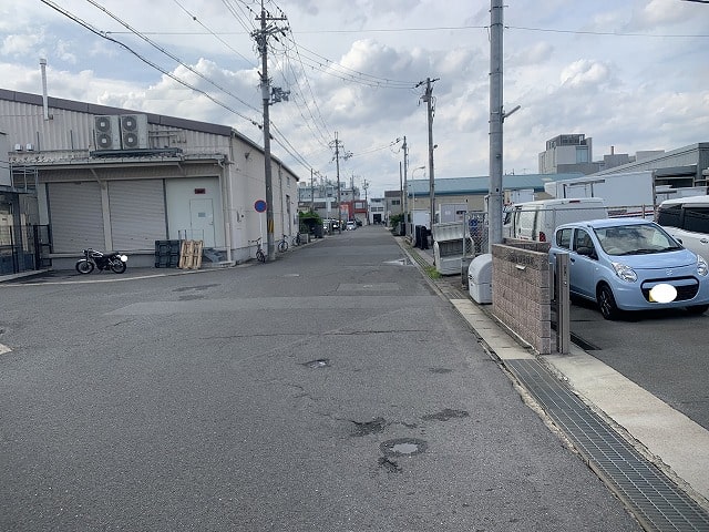 大型車通行可能です。