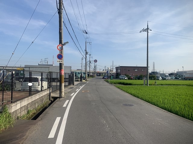 大型車通行可能です。