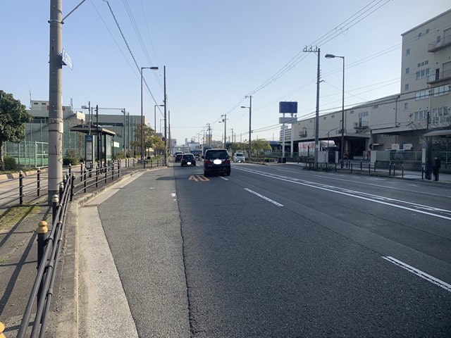 大型車の通行可能です。